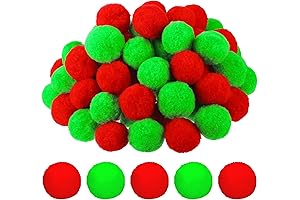 WILLBOND Christmas Pom Pom Balls