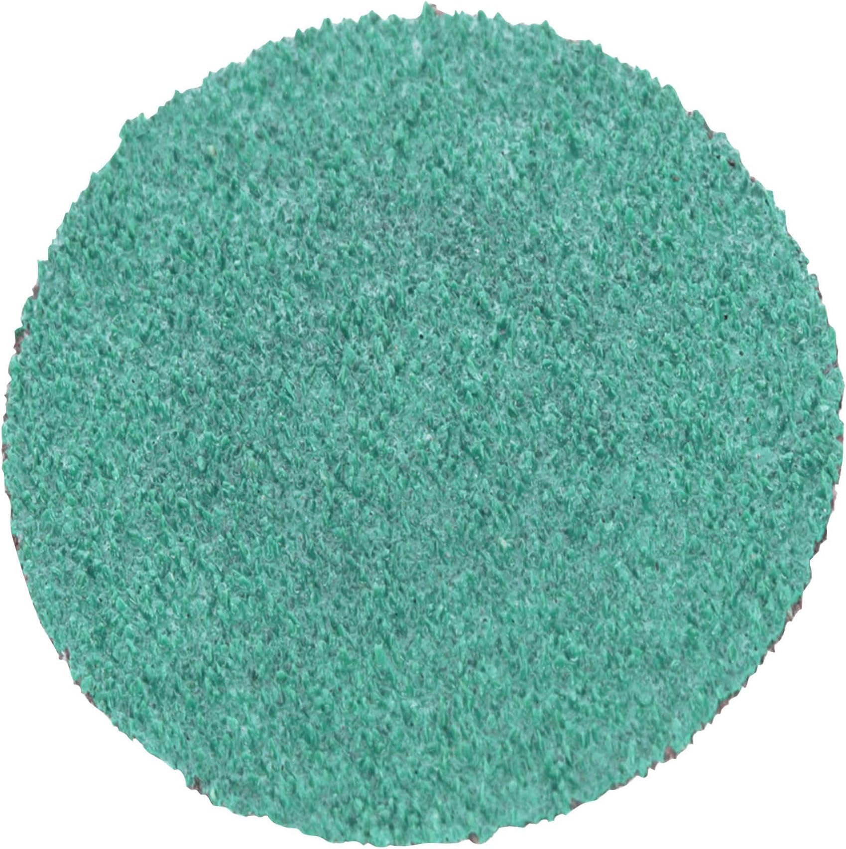 Green Corps Roloc Disc 36525, 40+ Grit, 2 in, Pack of 25 Heavy Duty, Quick Change Discs for Grinding, Coating Removal, Fast Cutting