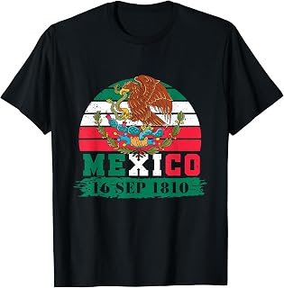 Mexico 16 Sep 1810 | Mexican Independence Day T-Shirt