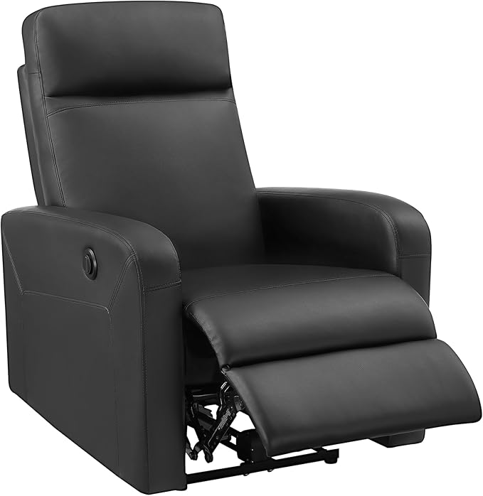 VASAGLE Recliner, Modern Power Recline Chair with Upholstered, Adjustable Electric