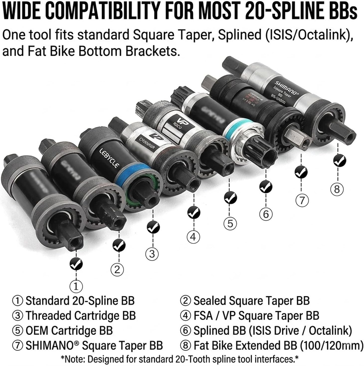 Bike Crank Puller Bottom Bracket Tool Kit with Anti-Drop Rod & Grease, Crank Extractor Repair Set for Square Taper MTB Road Bike