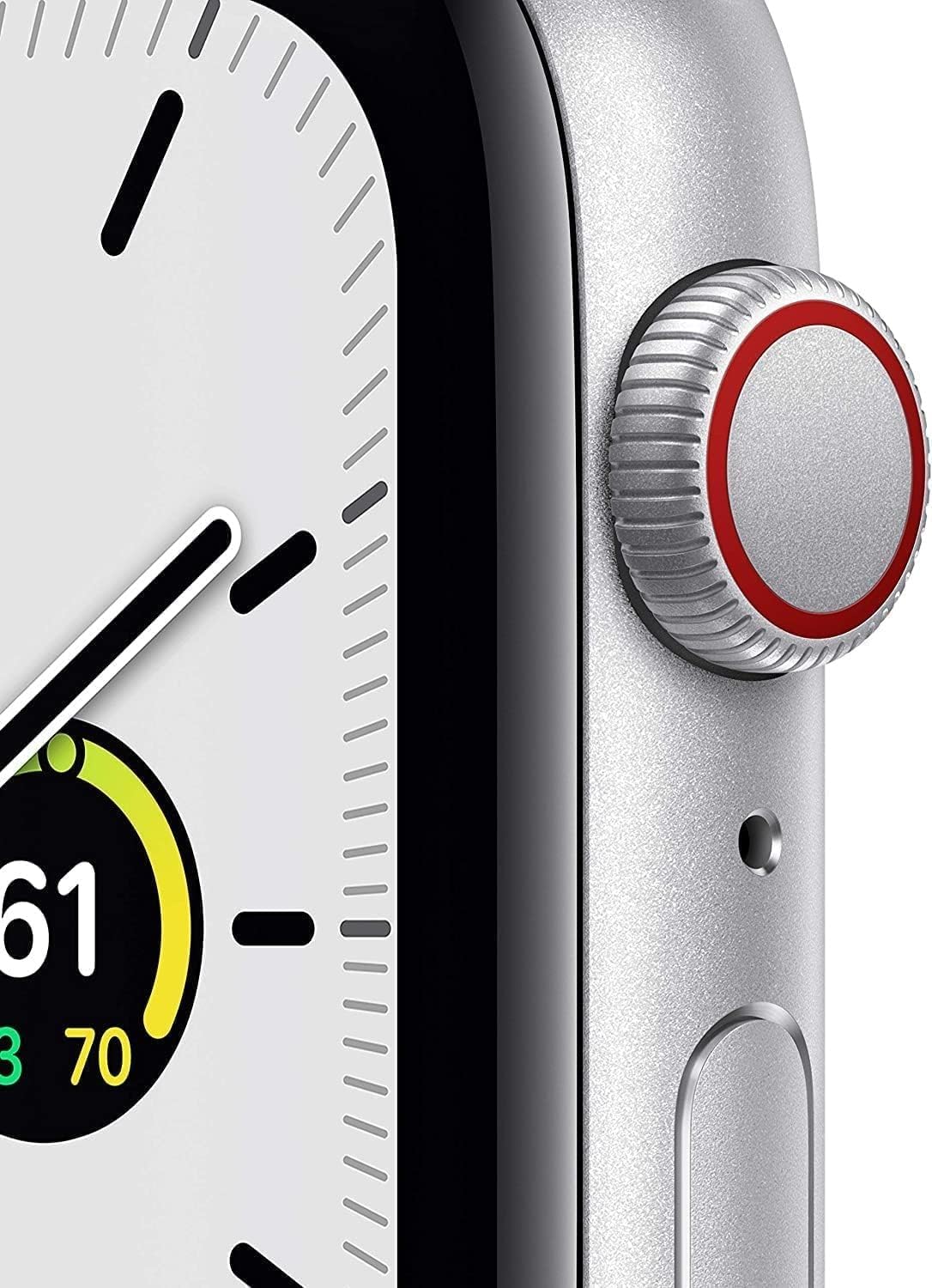 Apple Watch Series 9 [GPS 41mm] Starlight Aluminum Case with Starlight Sport Band, S/M (Renewed)