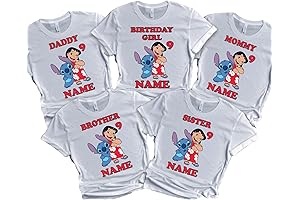 Personalized Family Birthday Shirts with Special Date Design