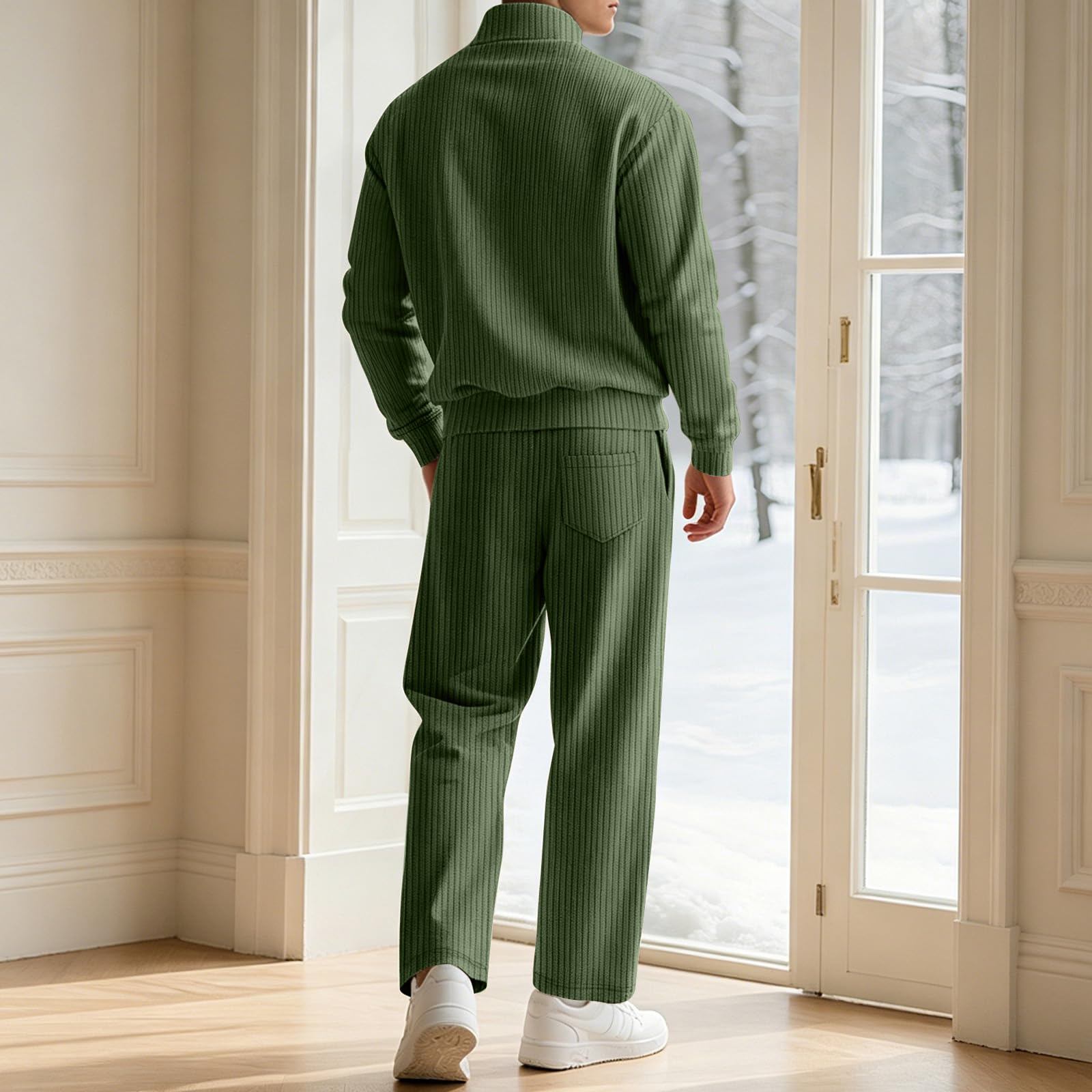 uxxnjfg Tuta Uomo Estiva Completa Adulto Abbigliamento da Uomo Running Abbigliamento Sportive Completo Estivo Leggeri Girocollo Vestiti Sportiva Joggers Costume Ginnastica Maniche Corte Tuta