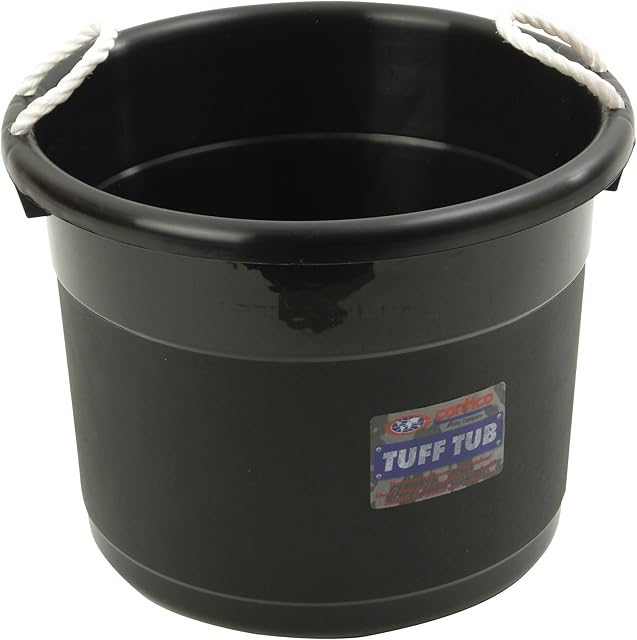 Contico CTOMBBK Multi Purpose Tub - Black 69 Litre