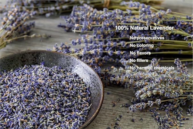 OneDove 2 Libras Capullos de Lavanda Secos 100% Naturales miniatura 2