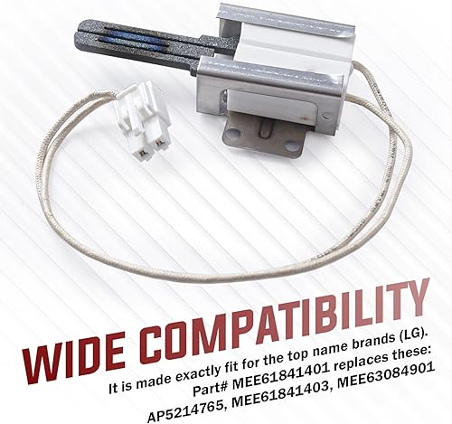 Miniatura 2 de Seentech - Encendedor de estufa de gas MEE61841401 MEE61841403 MEE63084901 para estufa de gas de Seentech funciona con rango L-G, horno de pared