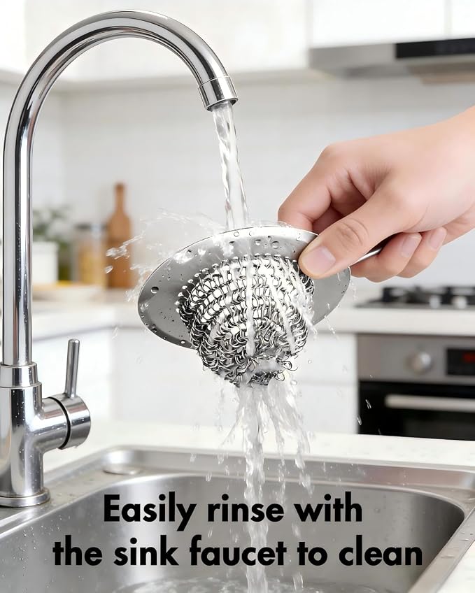 Colador para fregadero de cocina Ztruth acero inoxidable 304 miniatura 7