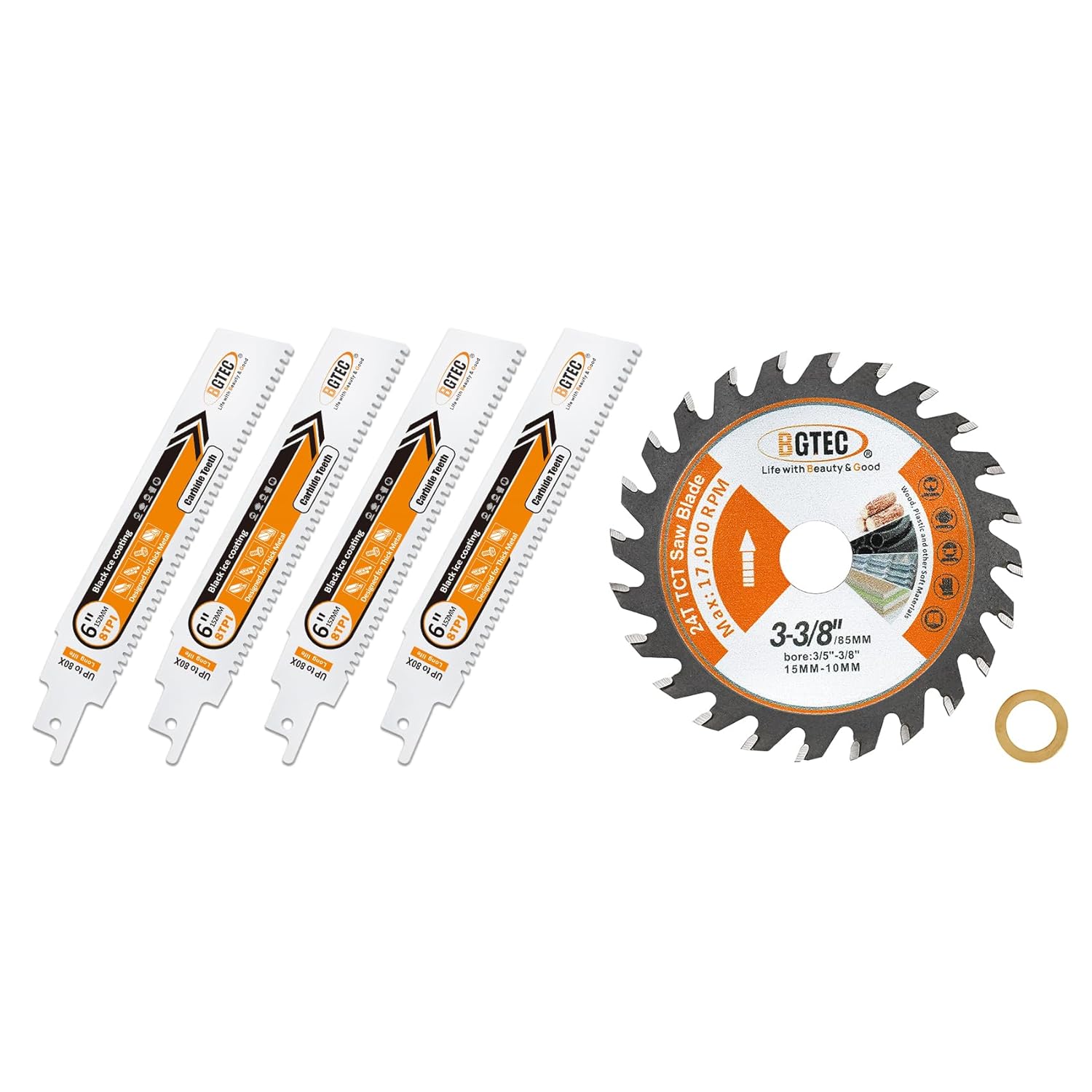 Carbide Reciprocating Saw Blade and TCT Circular Saw Blade