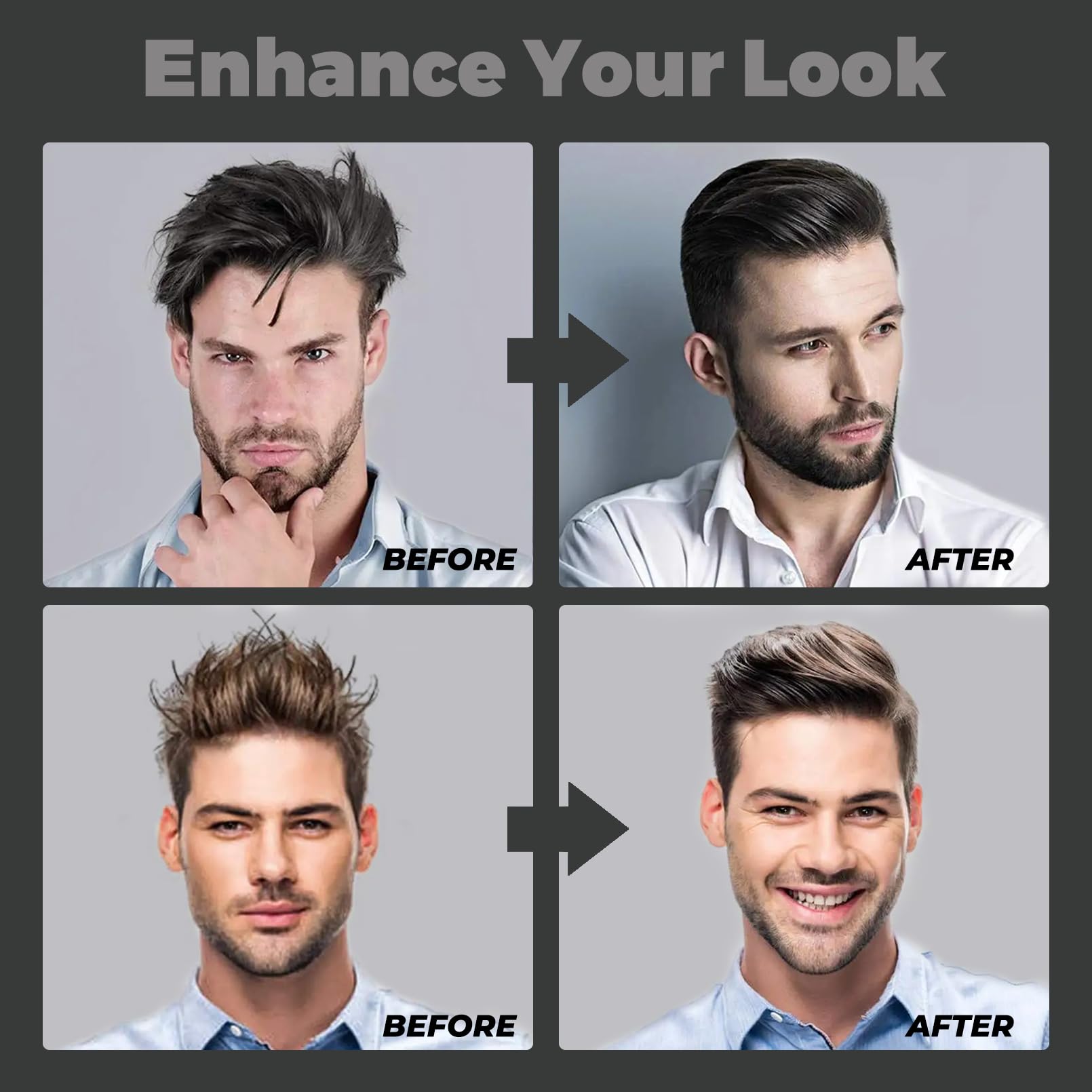VOLLUCK Hair Styling Powder 30g, Instant Volume & Strong Hold (Matte Finish Texture Powder for Men & Women, Natural Look - Image 3