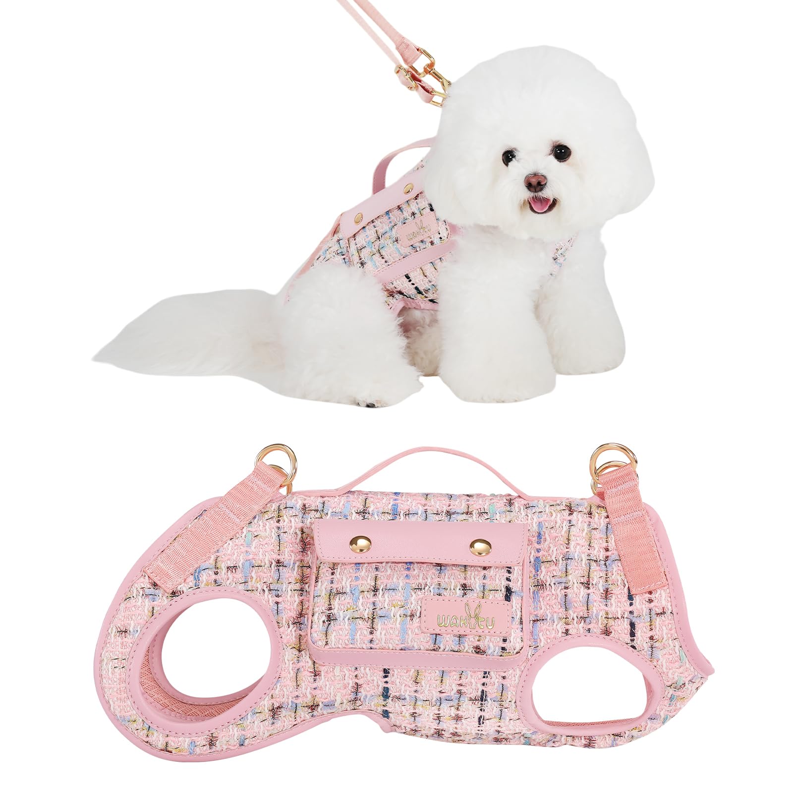 View 1 of Wakytu Dog Lift Harness Carrier Sling