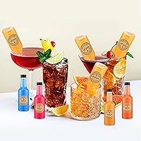 Vista 7 de Roshtia Mini botellas de licor – 30 piezas con 2 hojas de calcomanías, botellas de plástico de 5 onzas de alcohol espiritual para bodas, suministros