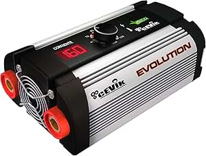 CEVIK PRO CE-EVOLUTION20X - Soldador Inverter MMA con Máscara de Soldadura y Portaelectrodo - 160A 40% 230V - Electrodos hasta 4mm - Display Digital - Máquina Soldar Profesional Portátil
