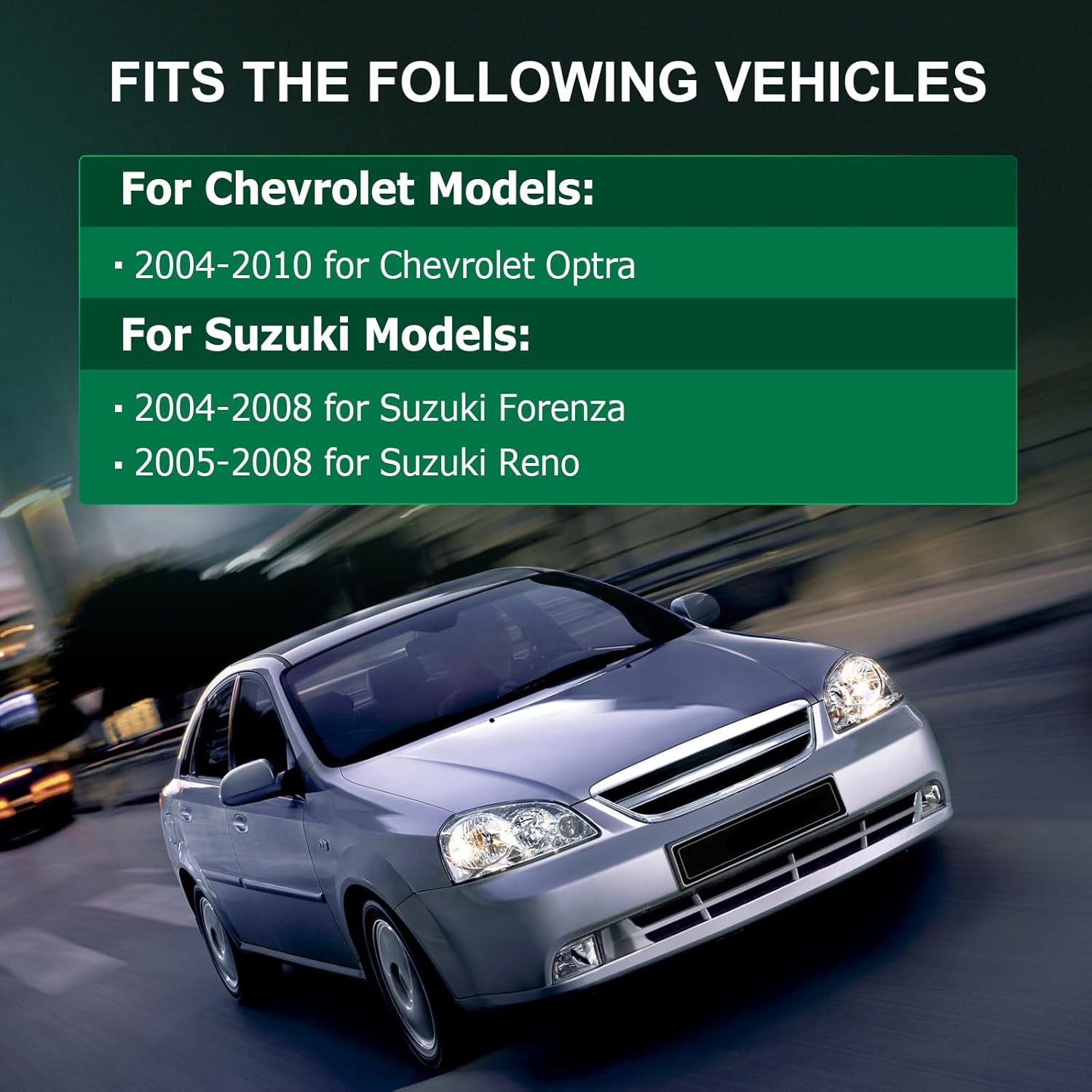 SCITOO Engine Motor Mount Transmission Mount and Torque Strut Mount Set for Chevrolet Optra 2004-2010, for Suzuki Forenza 2004-2008, for Suzuki Reno 2005-2008 A6841 A6842 A6844 A6843