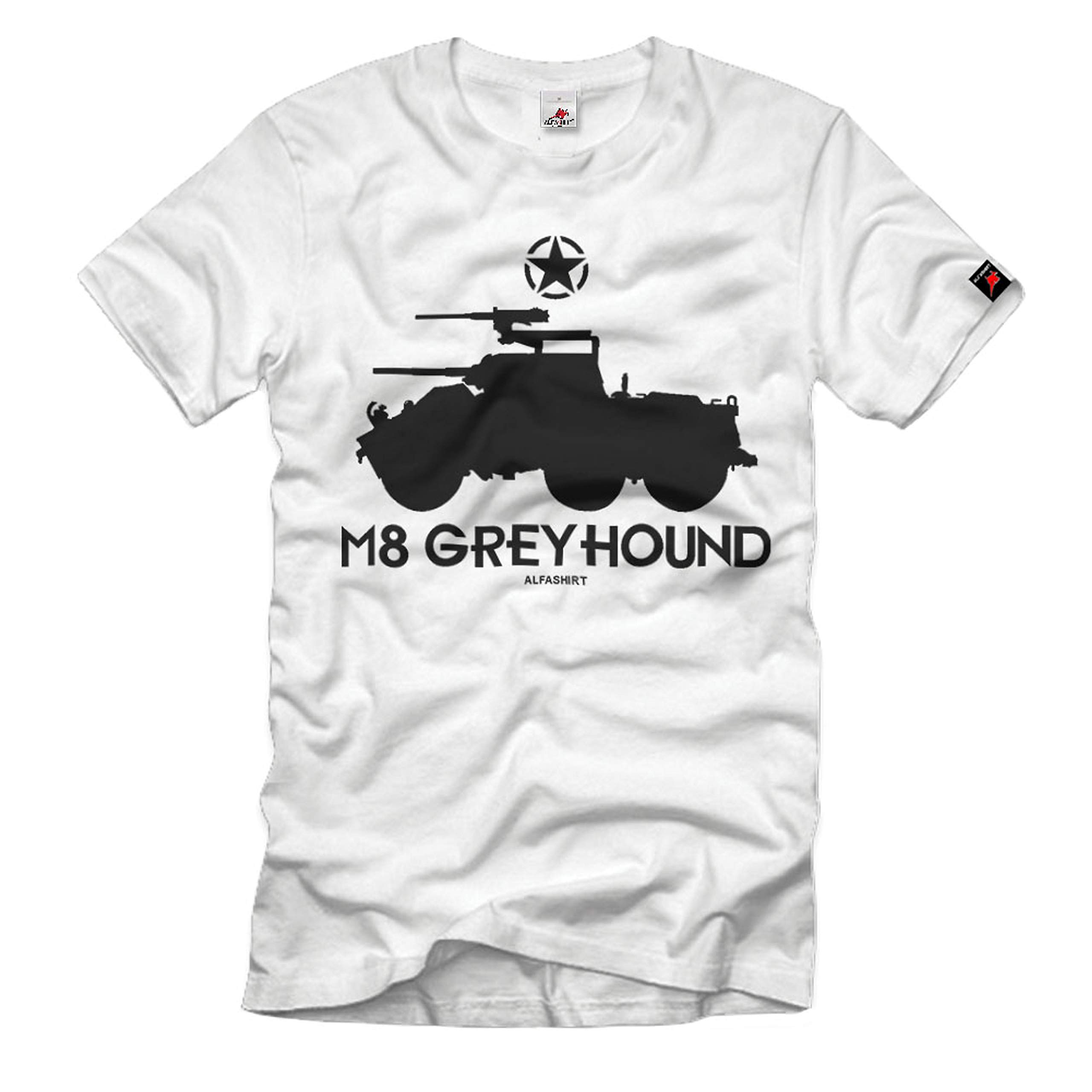 Camiseta M8 Greyhound en talla grande 3XL que soluciona la falta de ropa militar cómoda 3