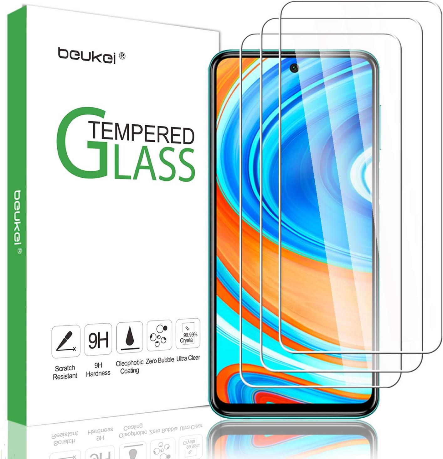 Glass Protector Gorilla Glass Xiaomi Redmi Note Pro Pack Tempered - Main Image