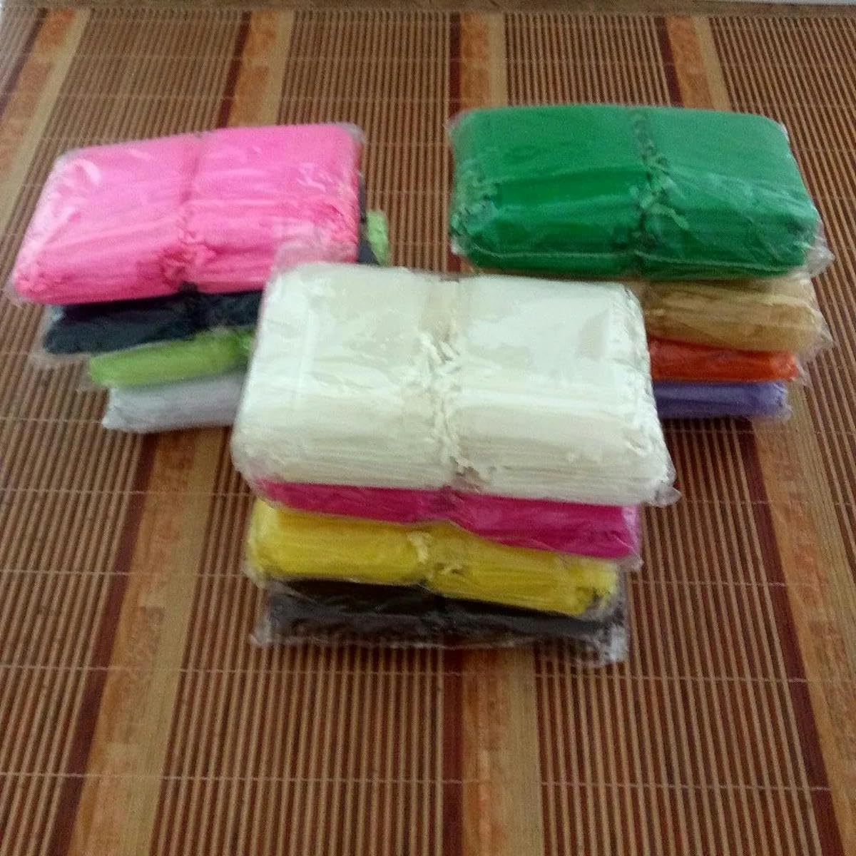 Sacchetti regalo in organza Sacchetti con coulisse 100 sacchetti for confezioni regalo di grandi dimensioni, sacchetti for gioielli, caramelle di nozze, sacchetti in organza, sacchetti for esposizione