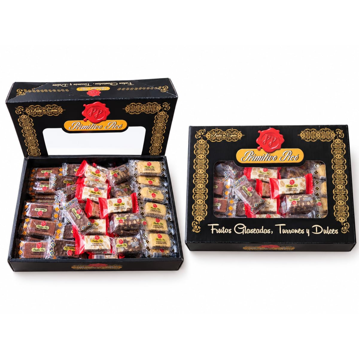 Primitivo Picó Surtido Turrón Extra Porciones 5 Variedades 3 Kg