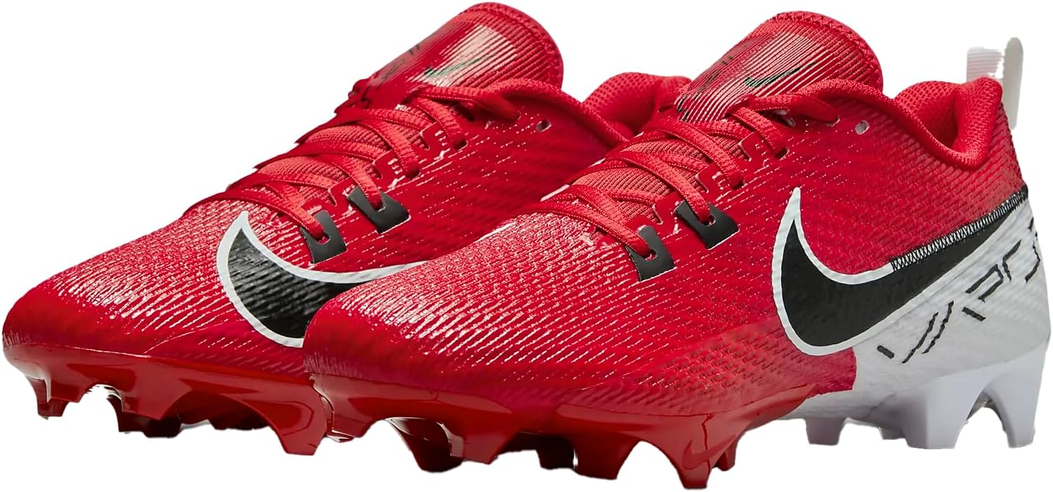 Nike Vapor Edge Elite 360 2 Men's Football Cleats 'University Red Black' (DA5455-600) Size 13.5 US