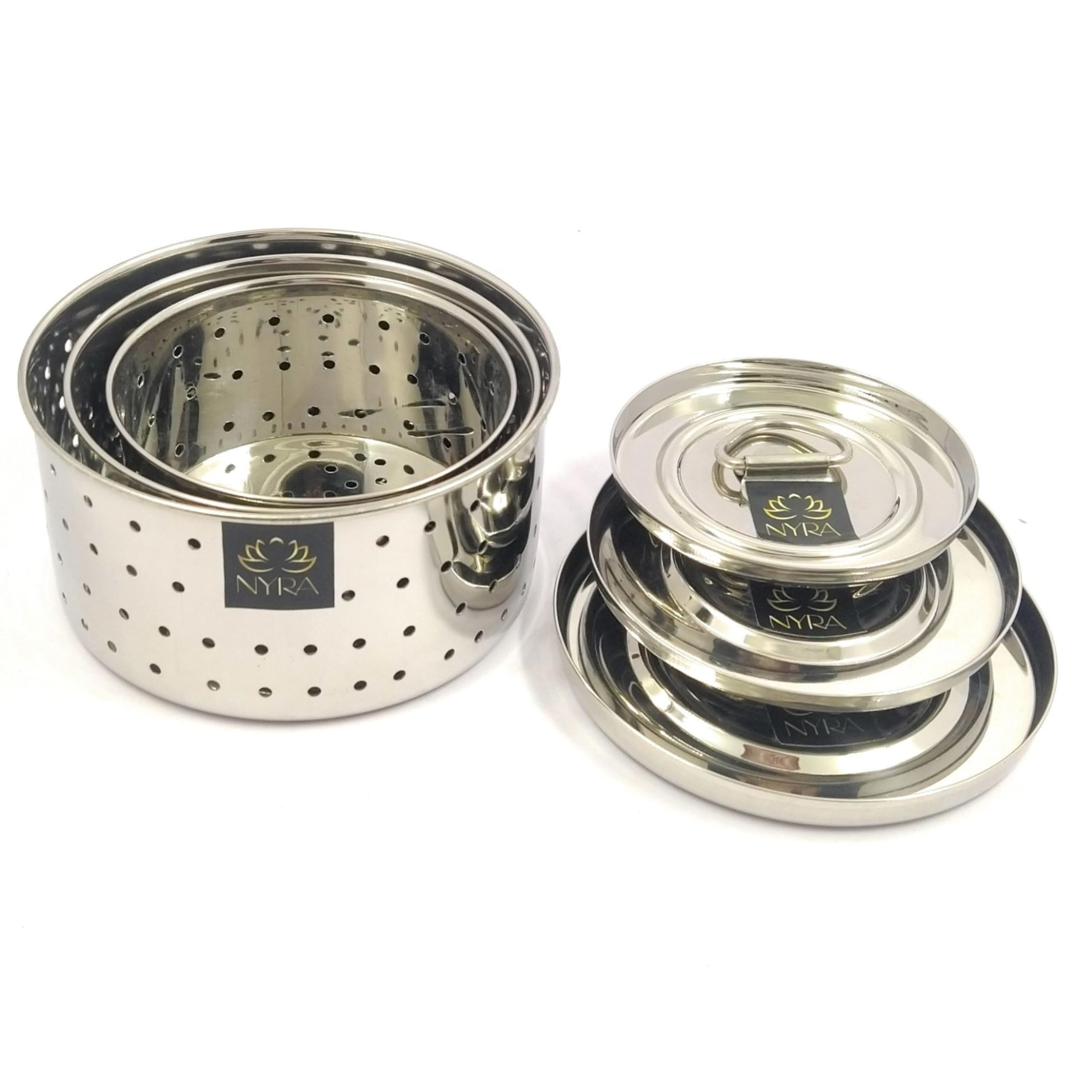 See full amazon price history chart for NYRA® Stainless Steel Round Paneer Mould Maker with Top Press Lid (Set of 3 Pcs) NYRA® Stainless Steel Round Paneer Mould Maker with Top Press Lid (Set of 3 Pcs) (B09P78CCRF) Amazon Price History, Amazon Price Tracker