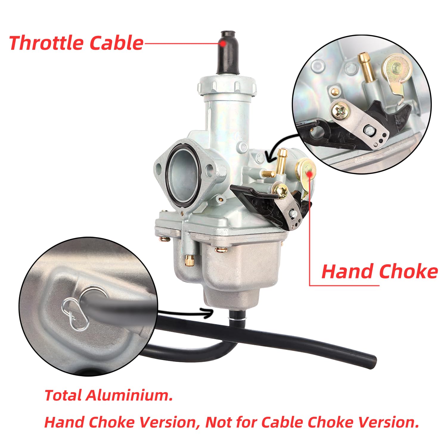 PZ27 Vergaser Set Mit Ansaugkrümmer - Komplettset Für ATV, Go-Kart Und Dirt Bikes