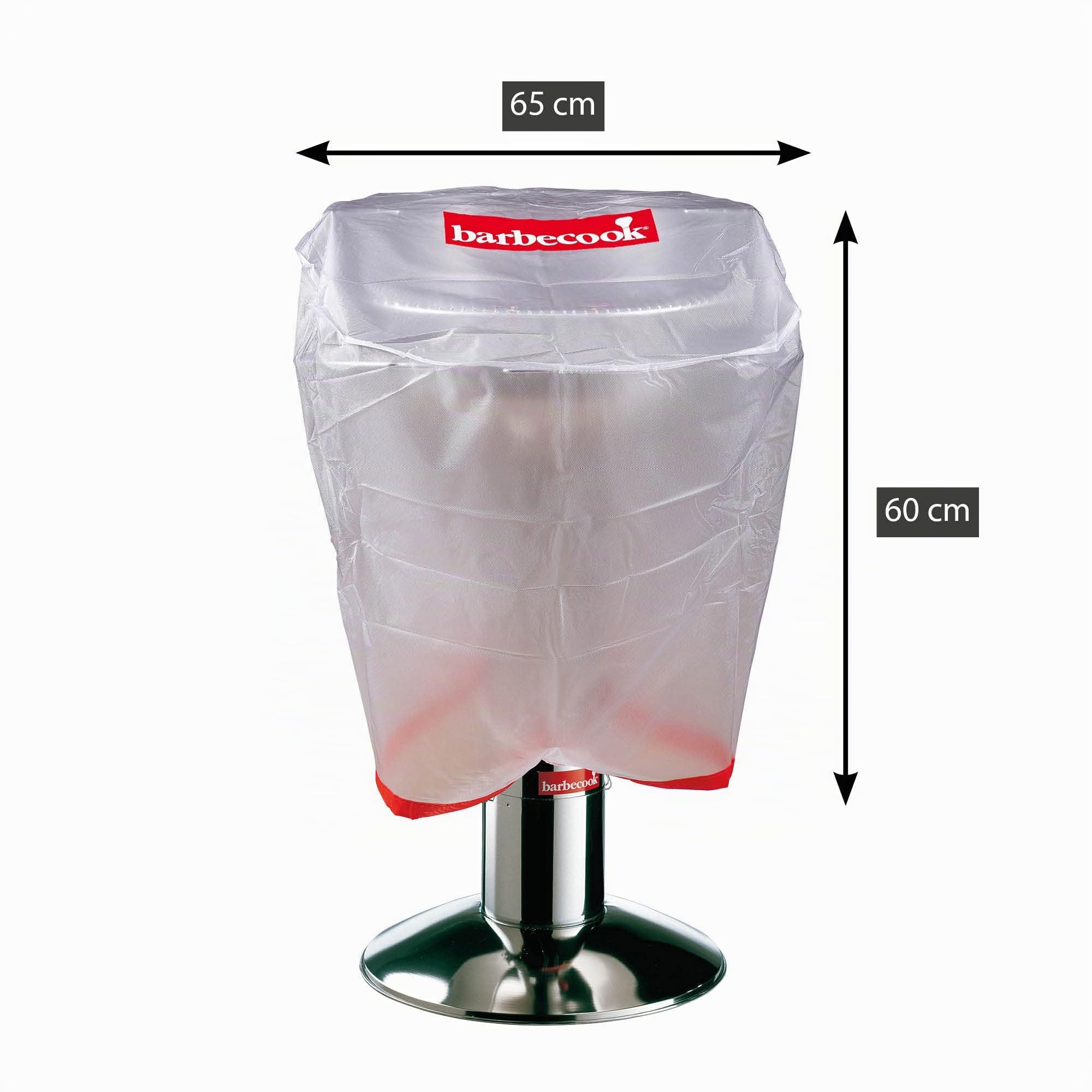 Barbecook Housse pour barbecue à charbon PVC Transparent 65 cm H 60 cm