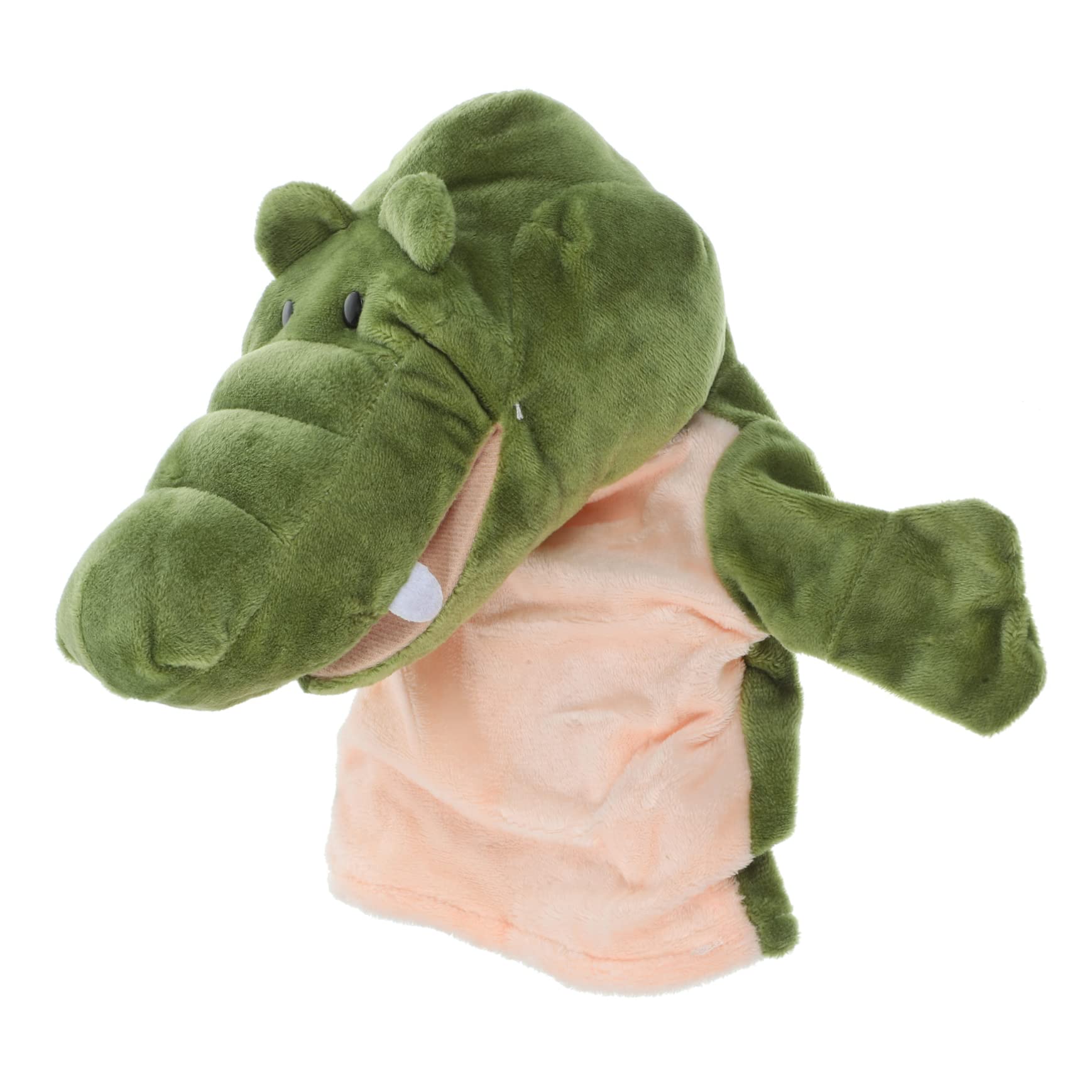 Supvox Krokodil Handpuppe Tier Handspielzeug für Kinder Puppentheater | Interaktive Krokodil-Handpuppe für Rollenspiele, Geschichten und gemeinsame Spielmomente zu Hause oder im