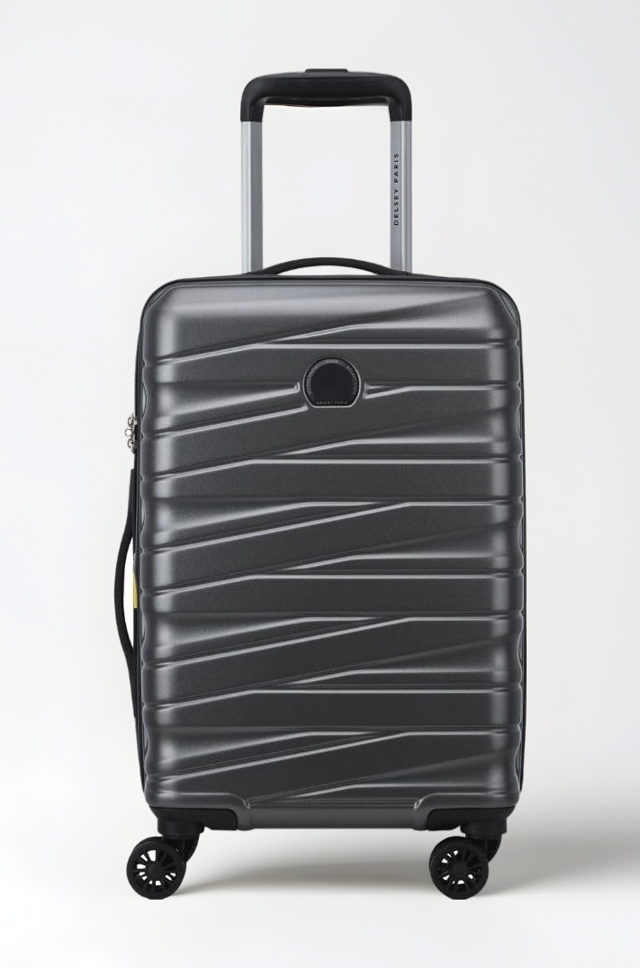 DELSEY PARIS Tiphanie 66 Cm 8 Spinner Wheels Polycarbonate Medium Graphite Hard Suitcase