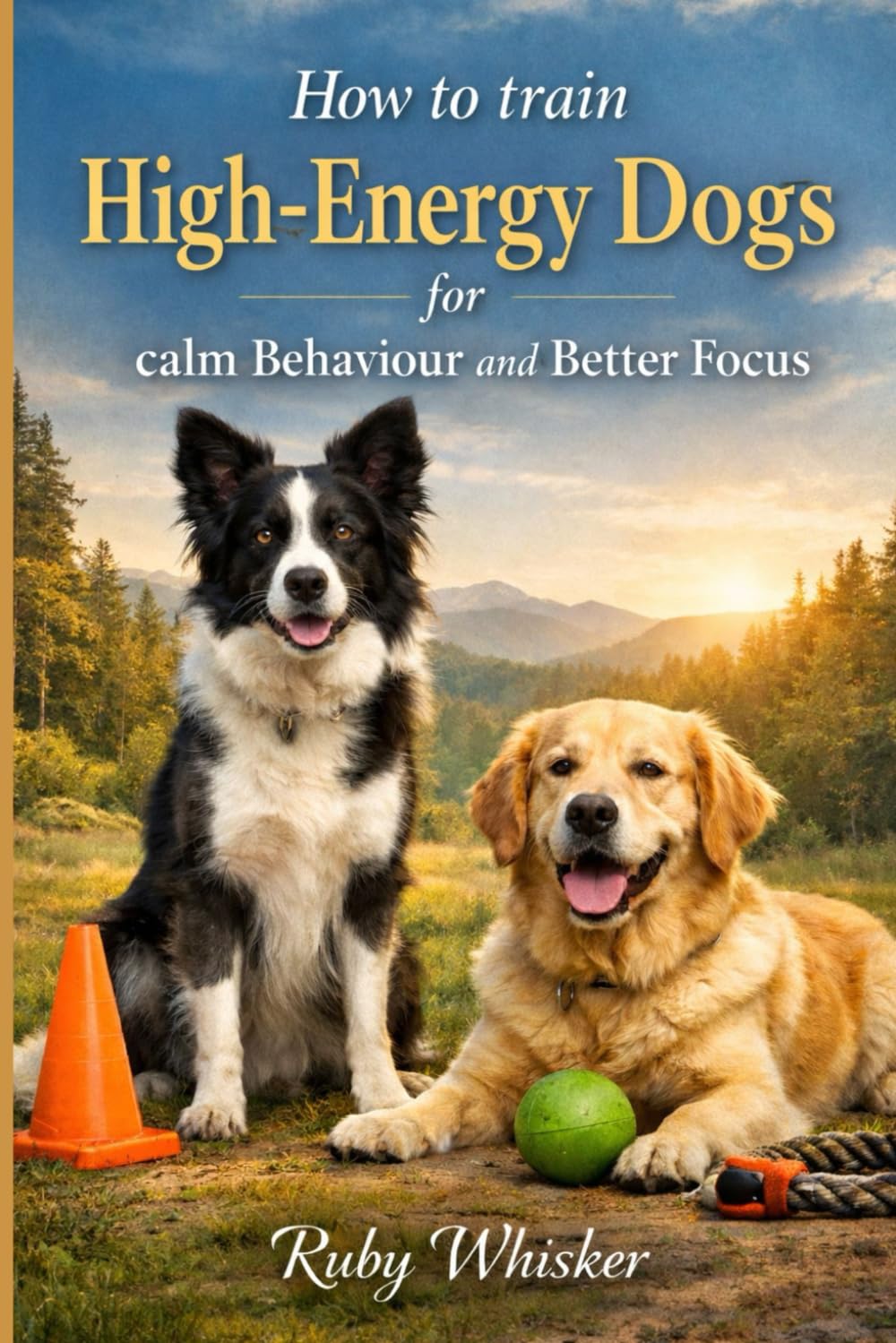 How to Train High-Energy Dogs for Calm Behavior and Better Focus: Stop the Zoomies, Jumping and Chaos