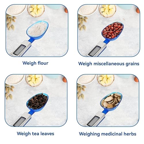 Miniatura 3 de Cuchara digital electrónica de 5000.00 oz, herramienta de medición de básculas de alimentos, cuchara de medición electrónica, balanza de peso,