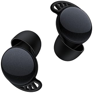 Ear Plugs for Sleeping 45dB Noise Cancelling Ear Plug for Concerts Noise Reduction Reusable Ear Plugs with 8 Eartips Silicone Earplugs for Snoring, Work,Study Fit Black - Amazon product rated Grade A
