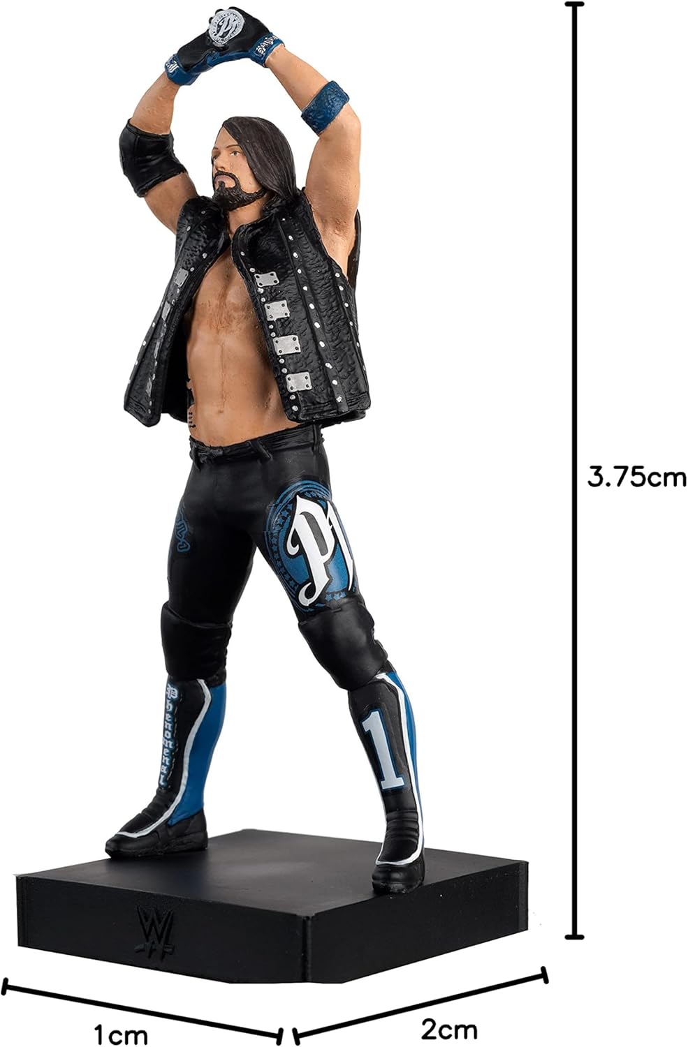 WWE Figurines Championship Collection #1 AJ Styles Figurine