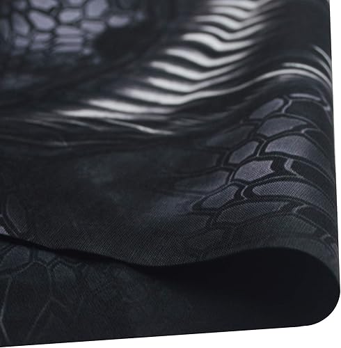 Miniatura 120 de Obacle - Tapabocas con cuello polar y de estilo de pañuelo contra el polvo y el sol para hombre y mujer Calavera Azul Ojo y Nariz