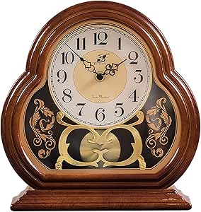 Orologio Da Camino Westminster In Legno - Batteria, Silenzioso, Design Classico - Foto 2