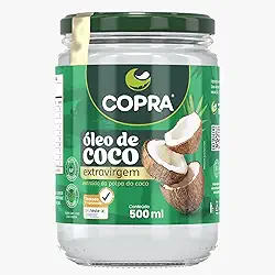 Óleo de Côco Extra Virgem 500 Ml, Copra, Copra