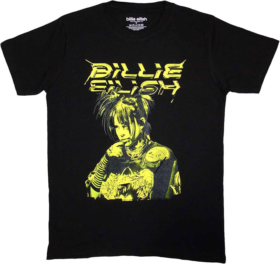 Billie Eilish Tシャツ Lサイズ Amazon.com: Billie Eilish T Shirt Illustration Official