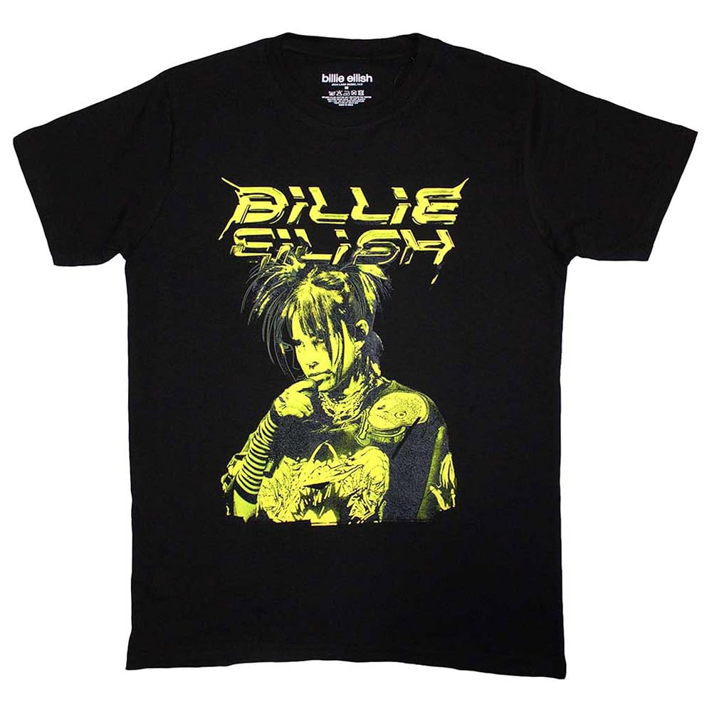 Billie Eilish Lサイズ 本人着用 海外公式T Billie Eilish Long-T Lサイズ AMEX会員限定販売品 - メルカリ