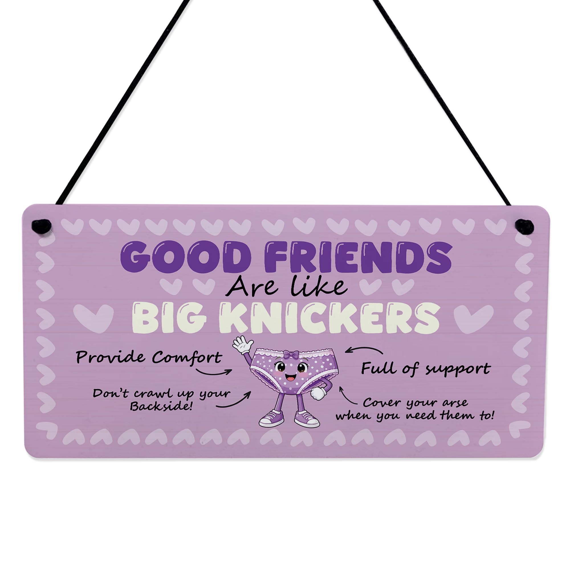 Red Ocean Funny Best Friend Gift for Women Friendship Gifts for Female Acrylic Plaque Gifts for Friends Birthday Christmas Keepsake