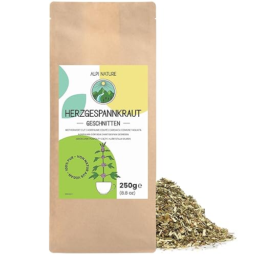 Alpi Nature Motherwort Tea 250g 8.8 oz, Dried and Cut