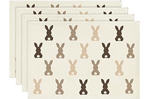Artoid Mode Easter Bunny Placemats: A Hoppy Addition to Your Easter Decor