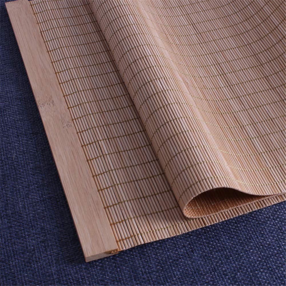 Chemins De Table, Différentes Tailles Bambou Naturel Nappe Résistant À La Chaleur Noël Accueil Cuisine Décor À Manger Napperons,60 X 150cm(24"×59")