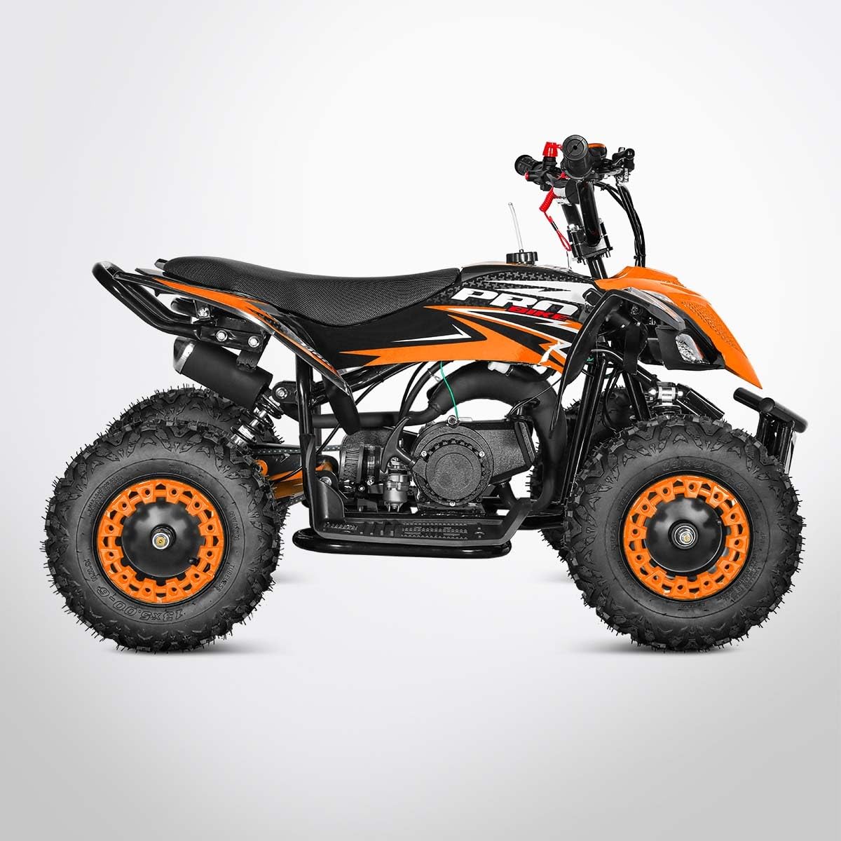 Pocket Quad TIRAX 49 - Mini Quad Enfant 50cc - Orange