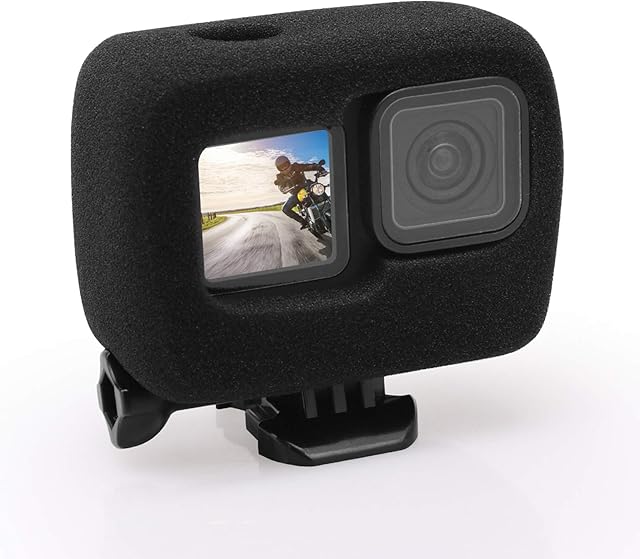 Windslayer Cover for GoPro Hero11 Hero 10 Hero 9 Wind Noise Reduction Sponge Video Muffler Housing Case