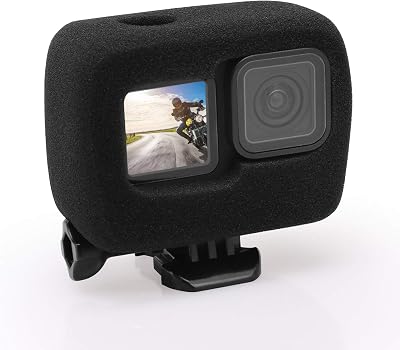 Windslayer Cover for GoPro Hero 11 Hero 10 Hero 9 Wind Noise Reduction Sponge Video Muffler Housing Case