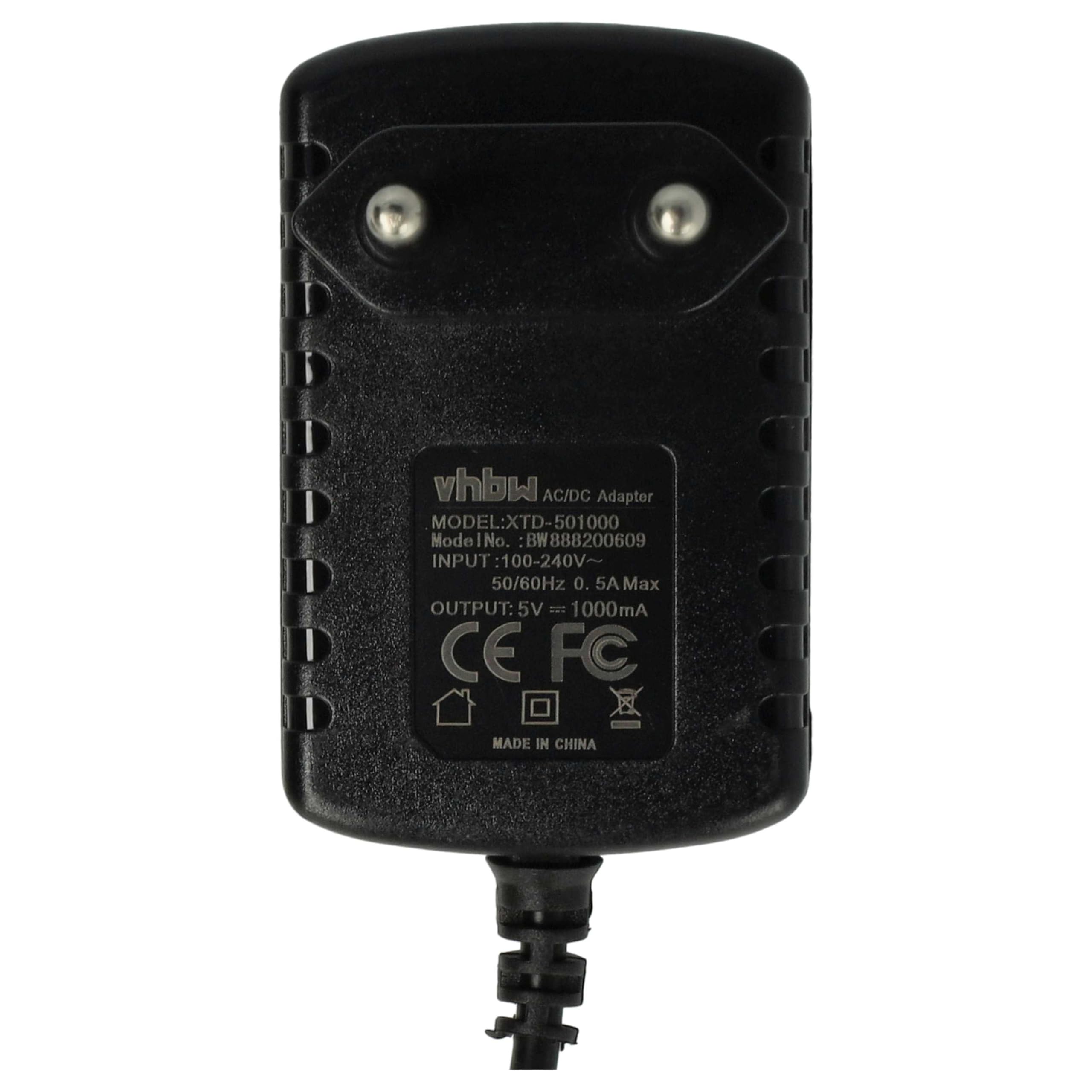 vhbw Chargeur Adaptateur Compatible avec Leifheit 1.0 51113, 51114 Nettoyeur Lave-vitres à Vapeur