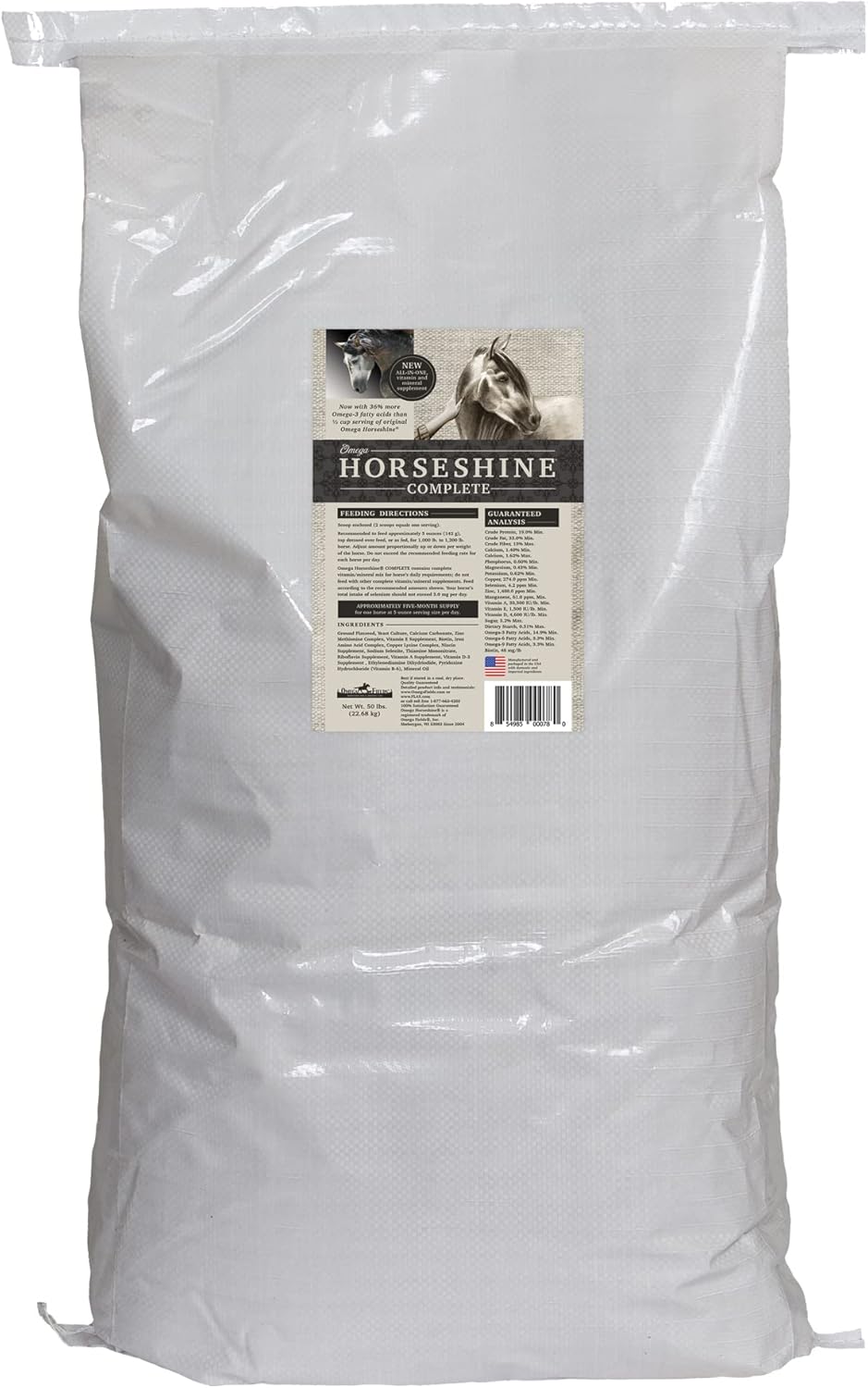 Omega Horseshine Complete 45 lb. Bag