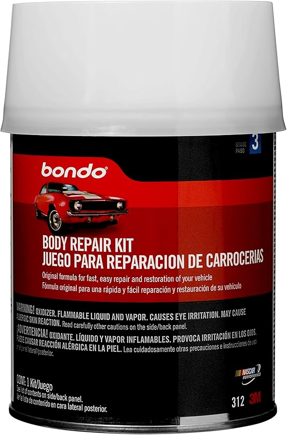 Bondo Auto Body Repair Kit 1 qt. Amazon.ca Automotive
