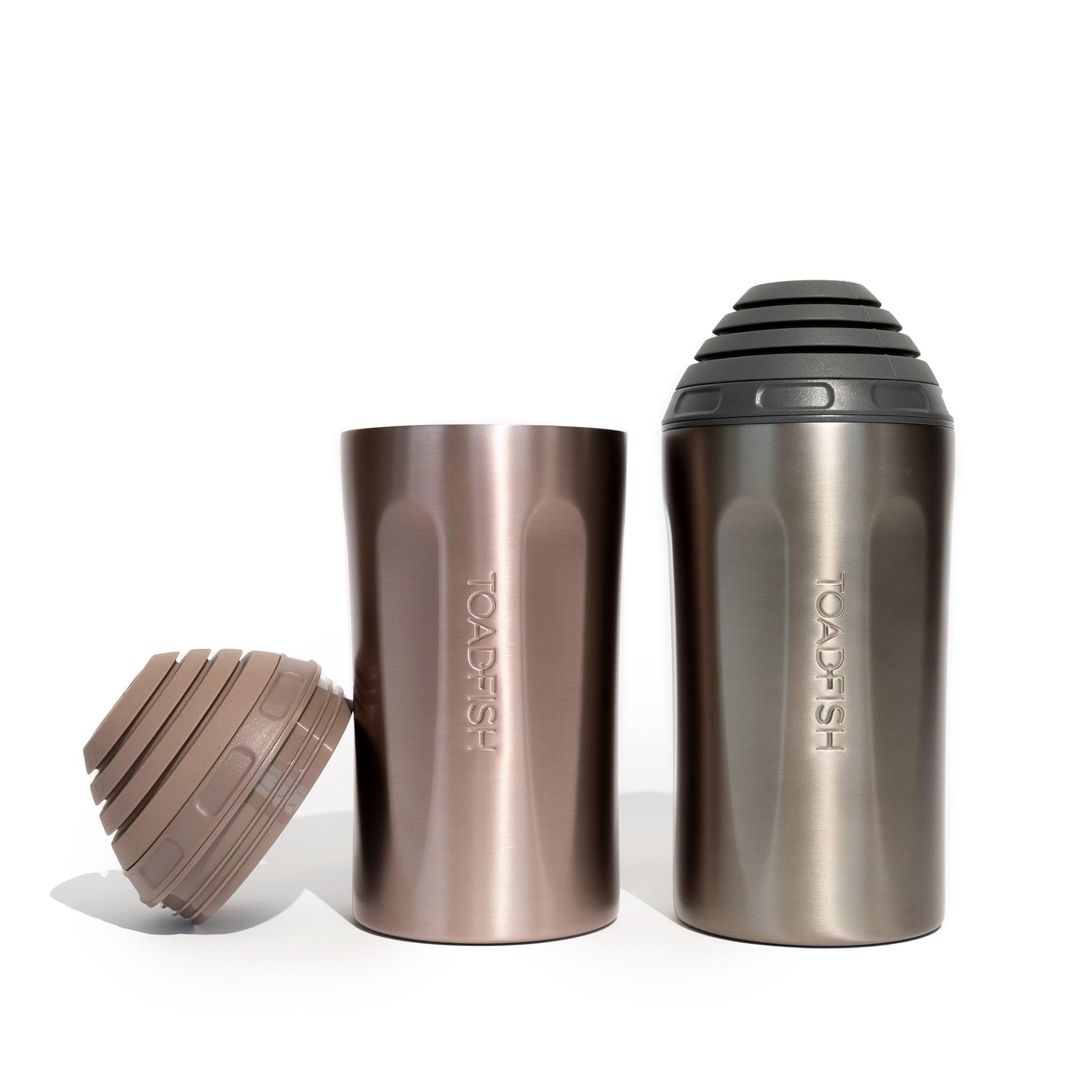 Toadfish Wine Chiller, Insulated Stainless Steel Bottle Cooler, Rose Gold — Amazon image 5