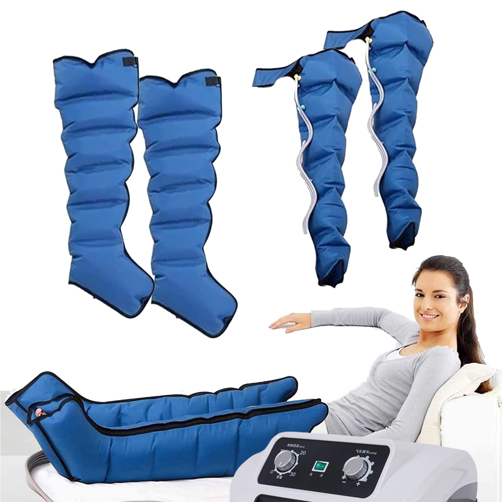 Presoterapia En Casa, Botas Presoterapia Piernas, Masajeador De Piernas, Presoterapia para Casa Abdomen Y Piernas, Presoterapia Piernas Y Abdomen Profesional, Botas Presoterapia Piernas