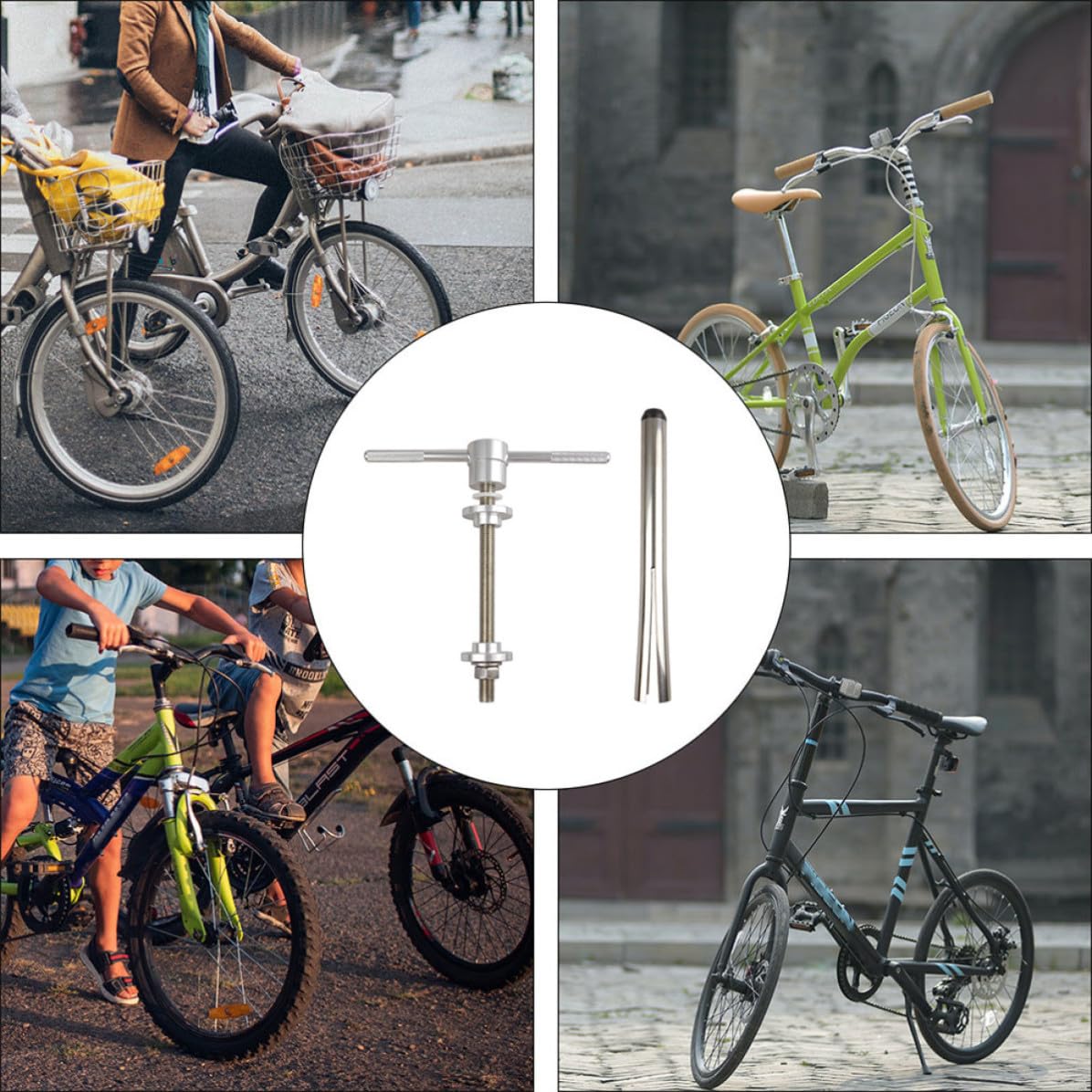 Fahrrad Steuersatz und Tretlager Einpresswerkzeug für Reparatur